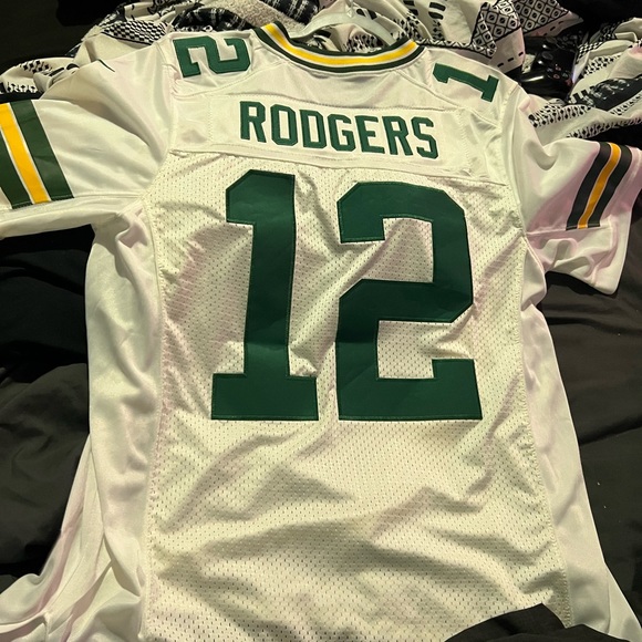 Nike Green Bay packer Aaron rodgers on field jersey - Picture 1 of 5